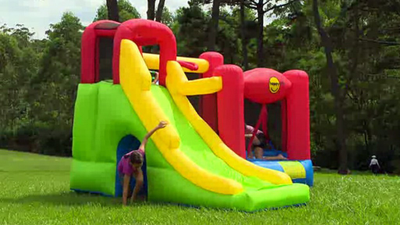 Надувной батут «Игровой центр 6 в 1»