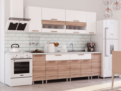 Кухня 2,4 м "Айсбери" (БТС)