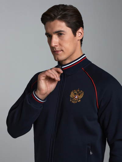 Спортивный костюм с начесом мужской,  12SKM-1488