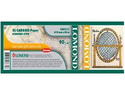 Бумага Lomond в рулоне для САПР и ГИС 610 мм