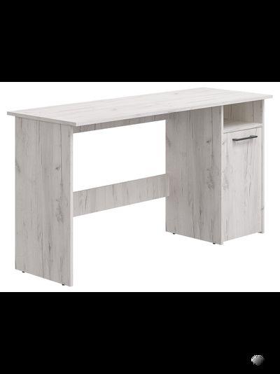 Фронда-7 стол письменный с тумбой Крафт светлый