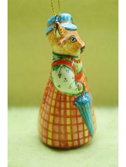 Коровка в шляпе