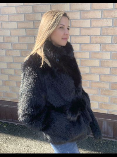 Шуба 734 черный