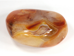 Сердолик, сардоникс, полировка, Индия (60*47*28 мм, 114 г) №28989
