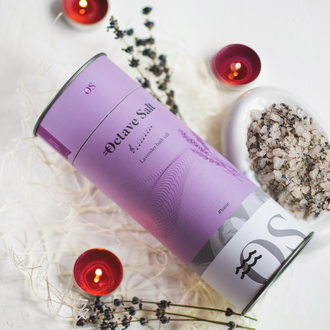 Натуральная морская соль с лавандой