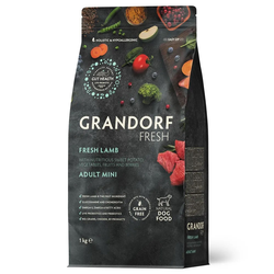 Grandorf Fresh сухой корм для собак мелких пород с ягненком и бататом, 1 кг