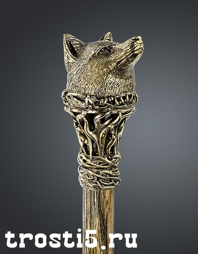 Трость Лиса С ФЛЯГОЙ