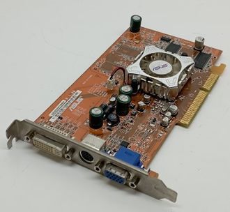 Видеокарта AGP 128Mb 64bit Radeon 9550 DDR (комиссионный товар)