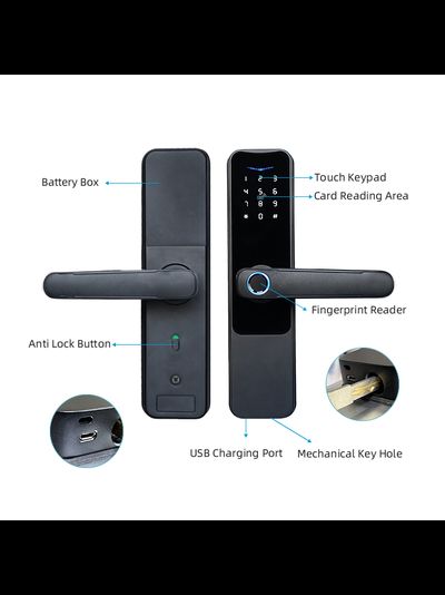 Электронные кодовые замки TTLock А2 для мини-отелей, апартаментов и офисов