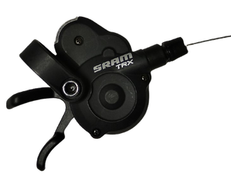 Манетка SRAM TRX, 8 ск., прав., триггер, черн.