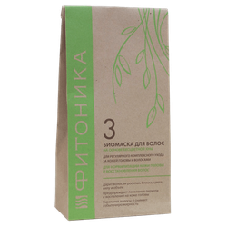 Биомаска для волос Фитоника №3 нормализация и восстановление волос