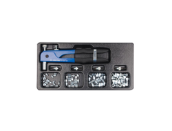 Заклепочник с набором заклепок, 85 предметов KING TONY 21-30-09MR