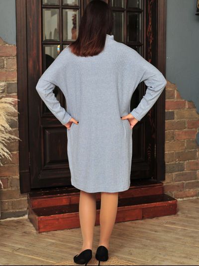 Платье 460-12230 голубой