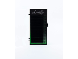 ЧЕРНО - КОРИЧНЕВЫЕ РЕСНИЦЫ, BEAUTY EYES, МИКС (18 ЛЕНТ)