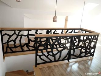 Художественные перила с лазерным рисунком  -ГИРАФЬЯ-