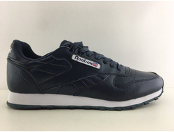 Reebok Classic синие замша кожа