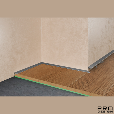 Щелевой плинтус PRO DESIGN MINI 7067  Анодированный