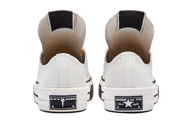 Кеды Converse Rick Owens DRKSHDW DRKSTAR Turbodrk белые низкие 172345C