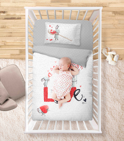 Комплект постельного белья "Love"