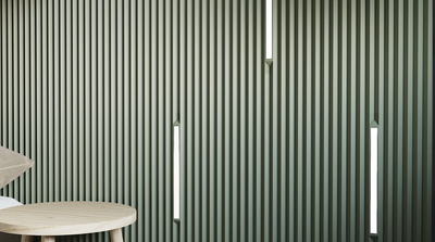 Гипсовая панель ZIGZAG + LED артикул М-0069