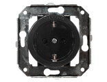 Розетка для внутреннего монтажа Salvador &quot;Ретро&quot; черная серия