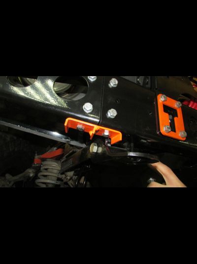 Буксировочная проушина ZST "Hummer Style" 2.5т. крепление на крашбокс 1 шт.
