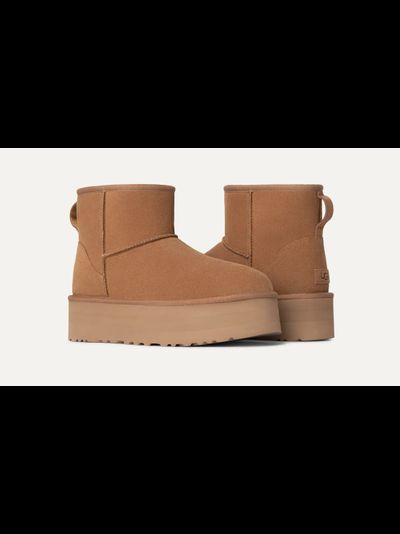 UGG Classic Mini Platform Chestnut