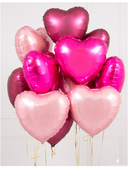 Сет из ягодных сердец (10шт)