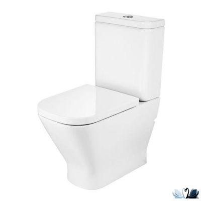 Унитаз компакт ROCA GAP 34273700H 341730000 Clean Rim напольный безободковый с бачком
