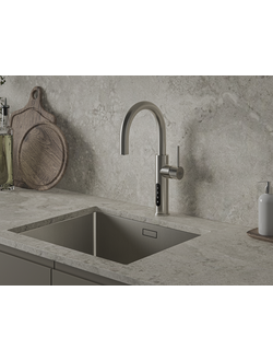 Система мгновенного кипячения воды с газацией и охлаждением 5в1 AQUAHOT ASPEN BN (нержавеющая сталь)