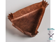 Форма для выпечки коричневая, форма треугольник, 10,2 х 10,2 х 7,5 х 2,5 см, 100 шт