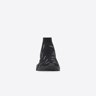 Balenciaga speed knit womens black store