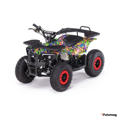 Детский квадроцикл MOTAX GRIZLIK MINI PS граффити