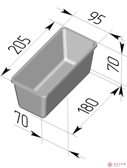 Форма хлебная Л10-4