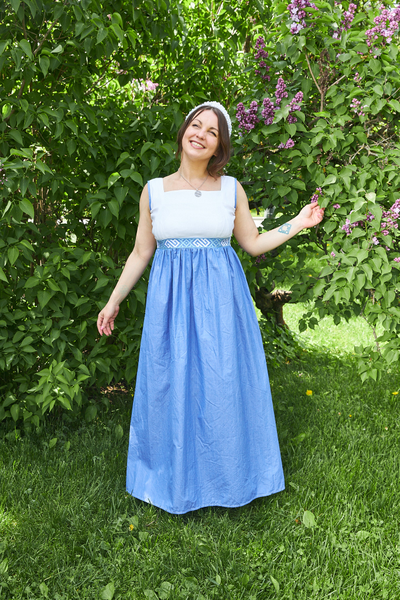 Подгрудный сарафан "Время Воды"