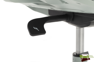 Кресло WORK W-218C blue Голубой пластик/Голубая сетка