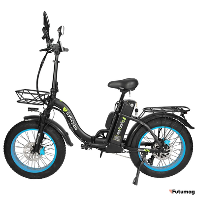 Электровелосипед SYCCYBA F11 синий