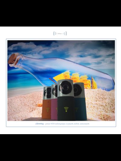 Видеоняня /WiFi видеокамера CleverDog Blue с DVR