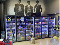 Холодильная камера универсальная на 6 стеклянных дверей Коловрат 6