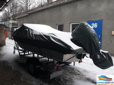 Тент на лодку ВОЛЖАНКА 51 FISH- 2017