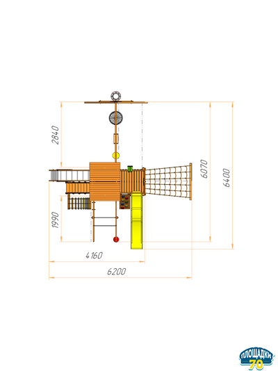 Детский игровой комплекс «Калифорния»
