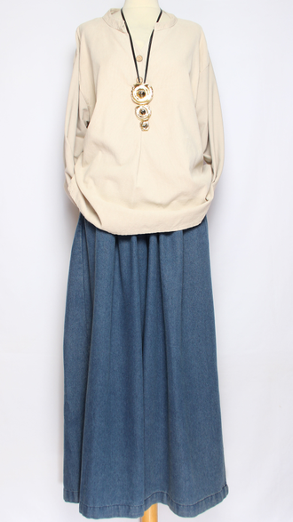 Рубашка вельветовая "СТОЙКА ПУГОВИЦЫ" серая р.46-52