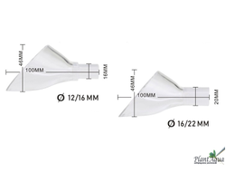 Акриловая насадка Lily Pipe на выход внешнего фильтра