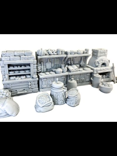 Средневековая пекарня