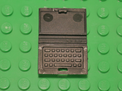 !АНАЛОГ! Minifigure, Utensil Computer Laptop, Black (62698 / 4527063 / 6087083)