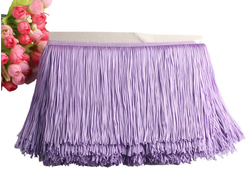 Декоративная бахрома , 15 см. 10 метров, Т-00032, Цвет: Лавандовый