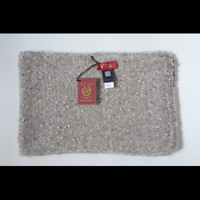 Vizio Италия 6958 CL шапка с бабочками и шарф серо - розовый комплект