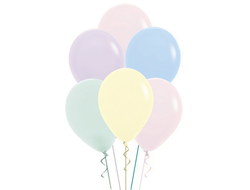 Воздушные шары "Ассорти" (макарунс)