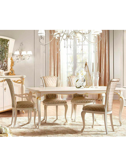 СТОЛ ОБЕДЕННЫЙ LA FENICE  LACCATO 1621 (L300*P120*H78,5) CASA+39