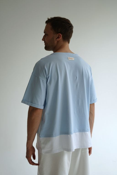 МУЖСКОЙ КОСТЮМ "ВОЗДУШНЫЙ" ГОЛУБОЙ